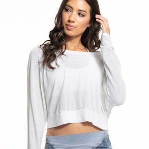 Mesh Slouchy Sport Pullover